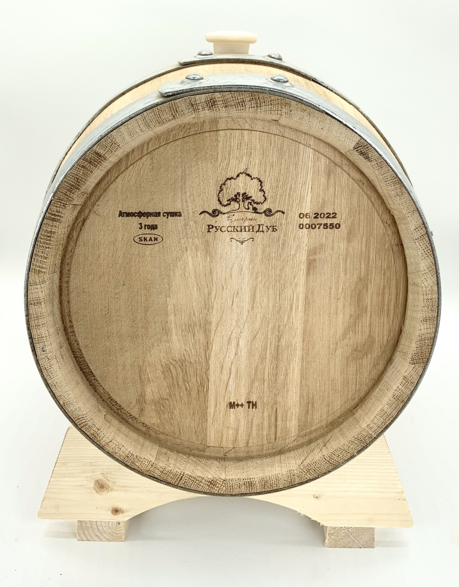 Бочка дубовая из кавказского дуба «Старый Русский Дуб» (Фанагория) 100 л. средний обжиг
Бочка дубовая из кавказского дуба «Старый Русский Дуб» (Фанагория) 100 л. средний обжиг