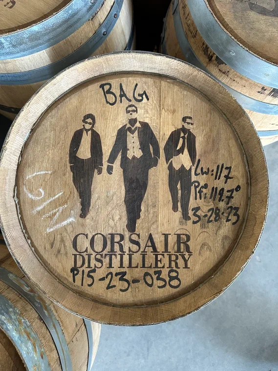 

Бочка 56л (15 галлонов) из-под Джина Corsair Gin (Американский дуб)