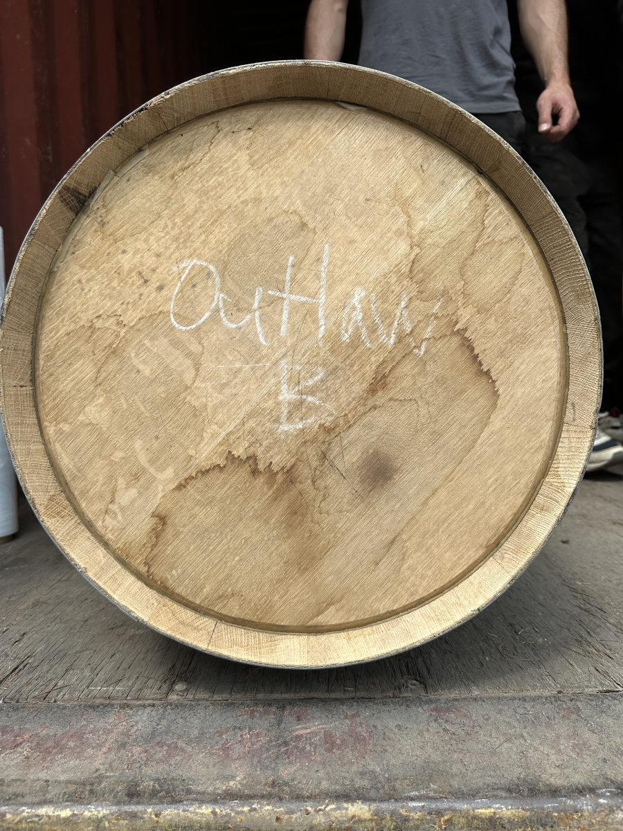 

Дубовая Бочка 113л (30 галлонов) из-под Виски Outlaw Bourbon (Американский дуб)
