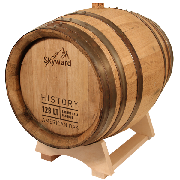 Дубовая Бочка 128 л Skyward History (американский дуб) из-под хереса Олоросо (Испания)