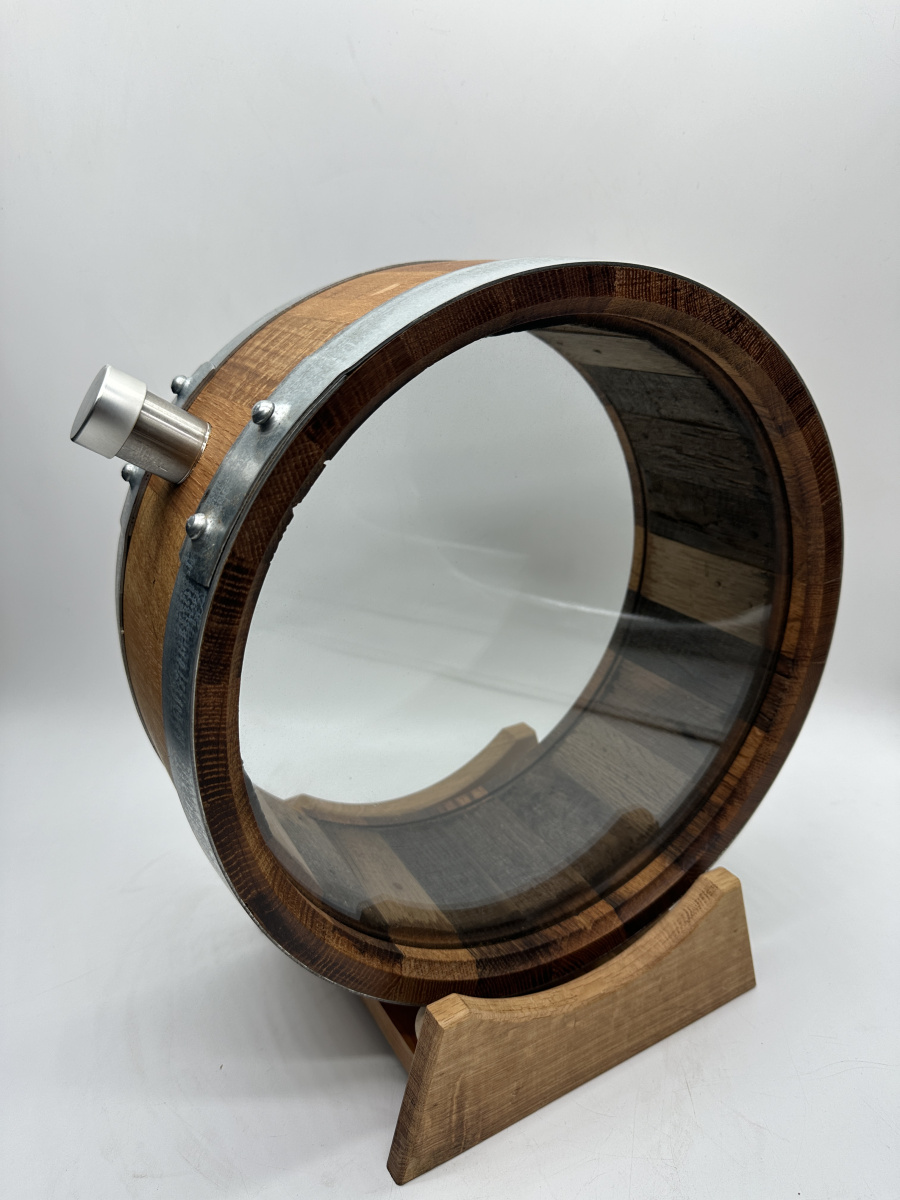 

Дубовая ФЛЯГА со стеклом 5,0 л из под-хереса