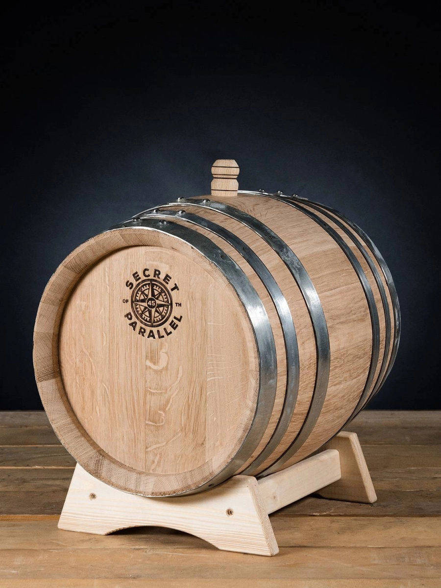 Дубовая бочка 20л SECRET 45 PARALLEL (Румынский дуб), сильный обжиг из-под хереса Олоросо