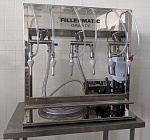 Полуавтомат для розлива жидкостей по уровню Fillermatic Gravity (на 6 головок)