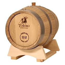 Дубовая бочка 28-32 л «Torero» из американского белого дуба из под хереса Педро Хименез (Испания), сильный обжиг