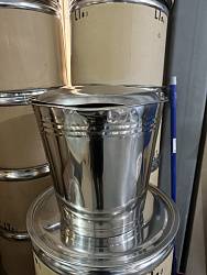 УЦЕНКА Ведро из нержавейки с крышкой 20л (Китай)