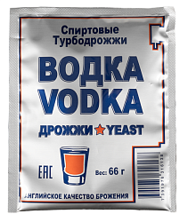 Дрожжи спиртовые Vodka Turbo 66г