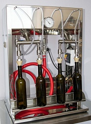 Полуавтомат для розлива жидкостей по уровню Fillermatic Gravity+ (температура до +95С)