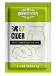 Дрожжи для сидра Beervingem "Cider BVG-07", 5 г