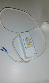 фото Автоматический выключатель для ТЭНа с проводом 6А