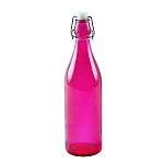 Бутылка розовая с мех. крышкой 1 л, уценка