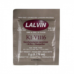 Винные дрожжи Lalvin K1-V1116