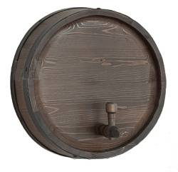 СРЕЗ БОЧКИ декоративный с краником 12х35х39см