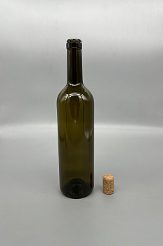 фото Бутылка винная «Бордо» 0,75 л