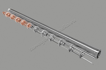 фото Нержавеющий узел для соединения тарельчатых вставок колонн ХД-2d (4)