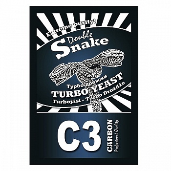 фото Турбо дрожжи Double Snake C3 Carbon (с углем) (2)