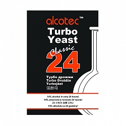 Турбо дрожжи Alcotec 24 Yeast classic
