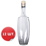 Бутылки «Аврора» 0,5 л (12 шт.) с пробками
