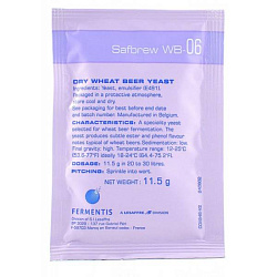 Пивные дрожжи Fermentis "Safale WB-06", 11,5 г