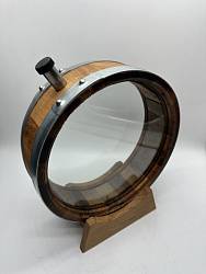 Дубовая ФЛЯГА со стеклом 3,0 л из под-хереса