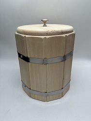 Кадка из сибирского кедра 10 л Оптима