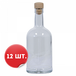 Бутылки «Ром» 0,5 л (12 шт.) с пробками