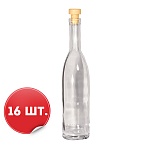 Бутылки «Ирэн» 0,5 л (16 шт.) с пробками